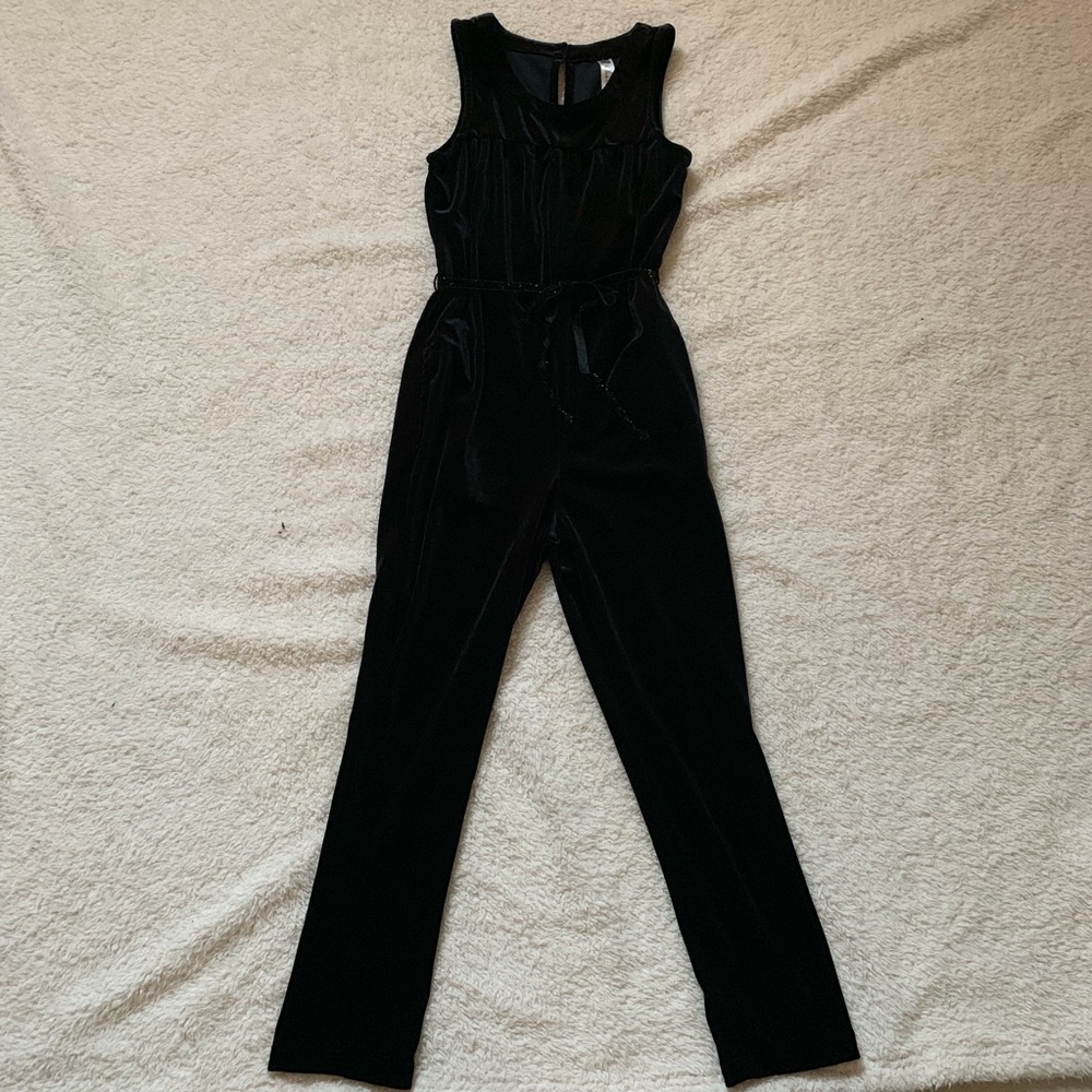 Velour jumpsuit